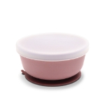 Silicone vacuum bowl with lid